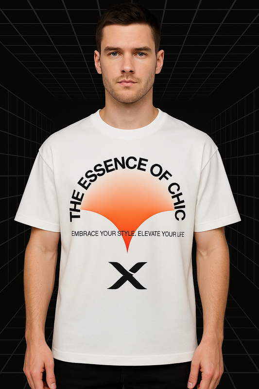 FROMX Signature Oversized Tee – “Essence Drop”